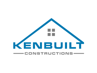 Kenbuilt Constructions logo design by logitec