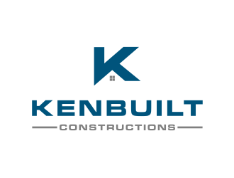 Kenbuilt Constructions logo design by logitec