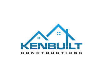 Kenbuilt Constructions logo design by kevlogo