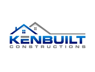 Kenbuilt Constructions logo design by labo