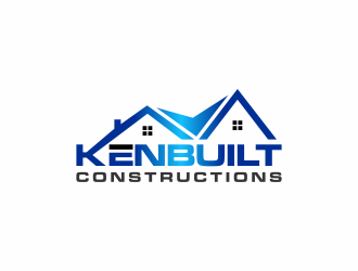 Kenbuilt Constructions logo design by haidar