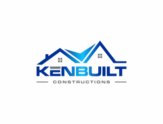 Kenbuilt Constructions logo design by haidar