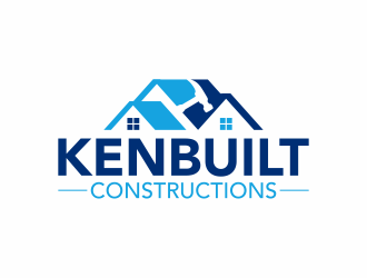 Kenbuilt Constructions logo design by ingepro