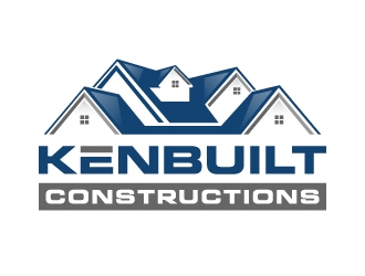 Kenbuilt Constructions logo design by akilis13