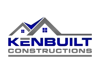 Kenbuilt Constructions logo design by akilis13