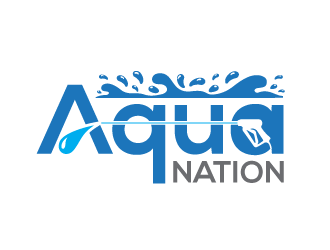 Aqua Nation  logo design by scriotx