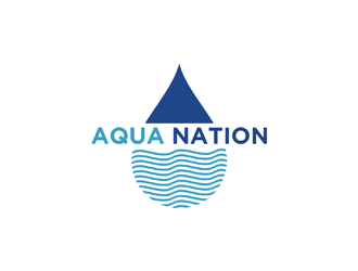 Aqua Nation  logo design by johana