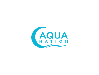 Aqua Nation  logo design by blessings