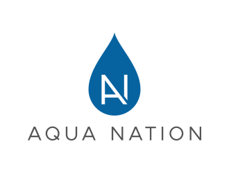Aqua Nation  logo design by lexipej