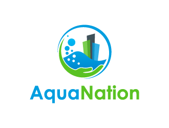 Aqua Nation  logo design by BrightARTS