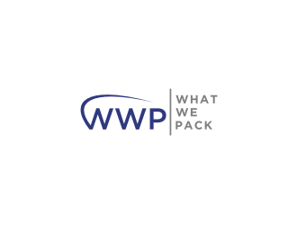 What We Pack logo design by bricton