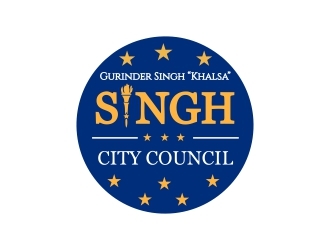 Singh for City Council logo design by lif48