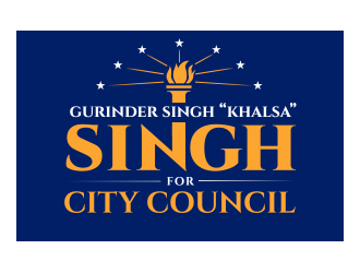Singh for City Council logo design by schiena