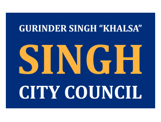 Singh for City Council logo design by schiena