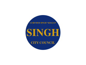 Singh for City Council logo design by coratcoret