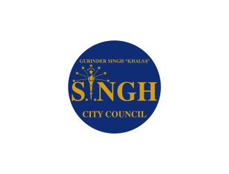 Singh for City Council logo design by coratcoret