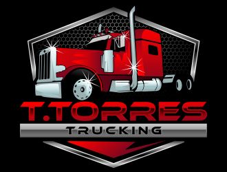 T.Torres Trucking logo design by imagine