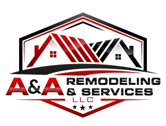 A&A Remodeling and services LLC logo design by akilis13