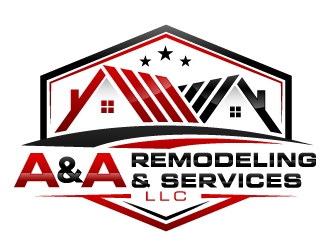 A&A Remodeling and services LLC logo design by akilis13