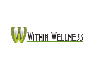 Within Wellness logo design by jayamuda