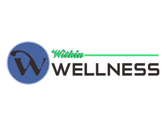 Within Wellness logo design by jayamuda
