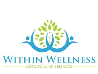 Within Wellness logo design by nikkl