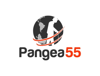 Pangea 55 logo design by yans