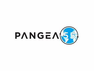 Pangea 55 logo design by hatori
