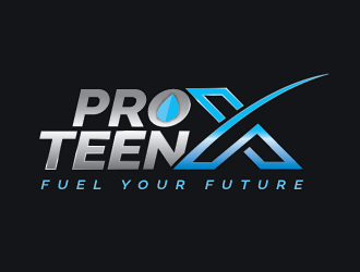 PRO-TEEN X logo design by spiritz