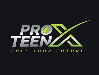PRO-TEEN X logo design by spiritz