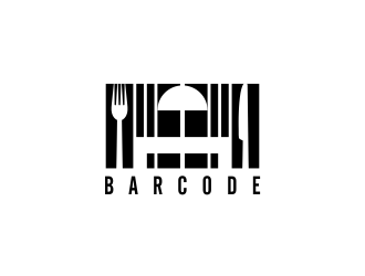 Barcode logo design by pionsign