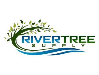 River Tree Supply Inc  (Veteran Owned and Operated) logo design by daywalker