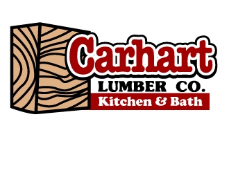 Carhart Lumber Co. - Need to add Kitchen & Bath to the original logo logo design by jaize