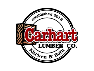 Carhart Lumber Co. - Need to add Kitchen & Bath to the original logo logo design by torresace