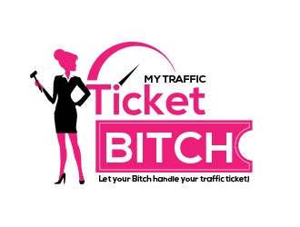Ticket Bitch logo design by avatar