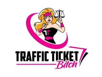 Ticket Bitch logo design by jaize