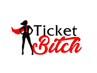 Ticket Bitch logo design by ElonStark