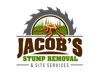 Jacob’s Stump Removal, LLC logo design by aRBy