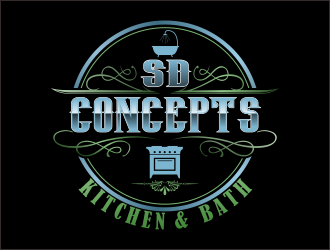 SD Concepts logo design by bosbejo