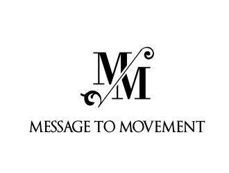 Message to Movement logo design by JessicaLopes