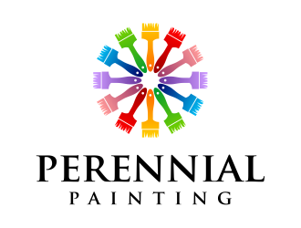 Perennial Painting  logo design by cintoko