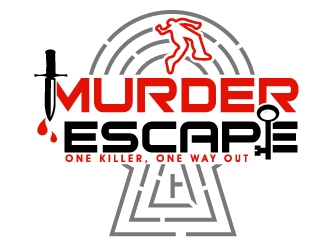 Murder Escape logo design by PMG