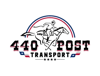 Pony Express Transport  logo design by dasigns