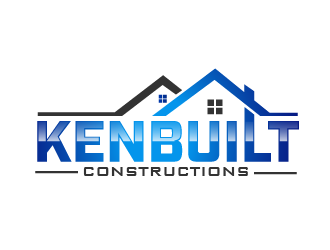Kenbuilt Constructions logo design by THOR_