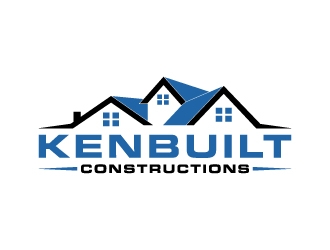 Kenbuilt Constructions logo design by dibyo