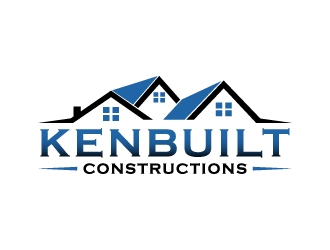 Kenbuilt Constructions logo design by dibyo