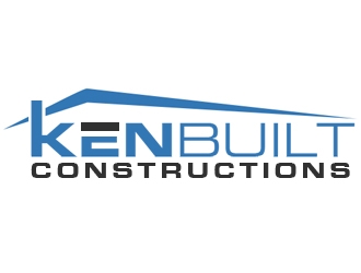 Kenbuilt Constructions logo design by nikkl