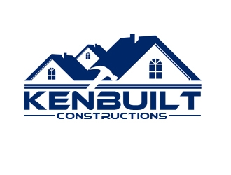 Kenbuilt Constructions logo design by gilkkj