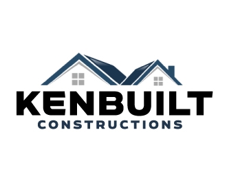 Kenbuilt Constructions logo design by ElonStark