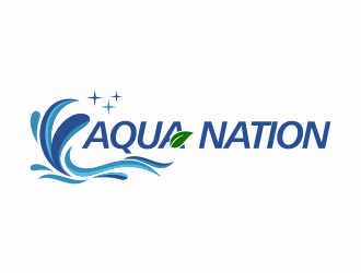 Aqua Nation  logo design by ingepro